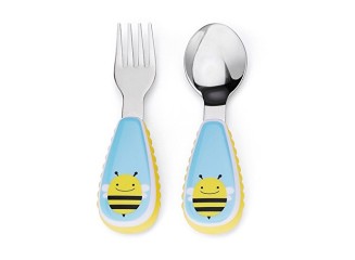 Skip Hop Kit Talheres Zoo Abelha