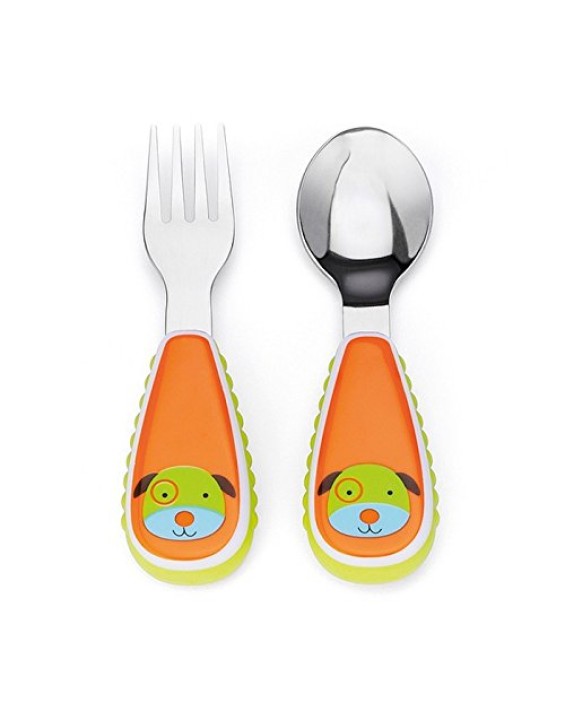 Skip Hop Kit Talheres Zoo Cachorro