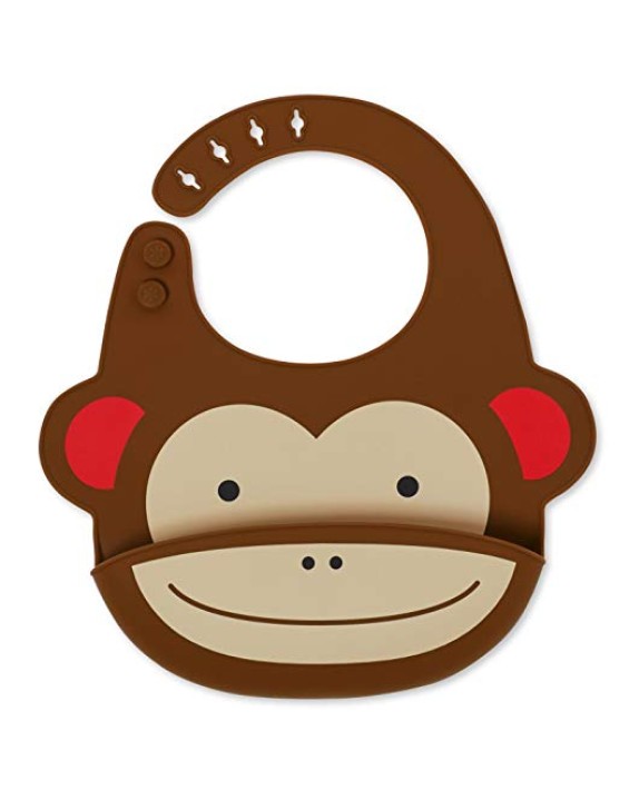 Skip Hop Babador de Silicone Macaco