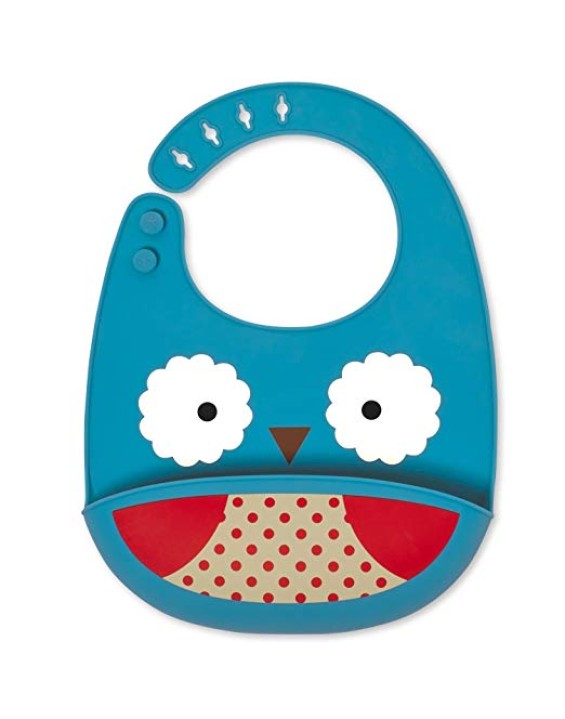 Skip Hop Babador de Silicone Coruja