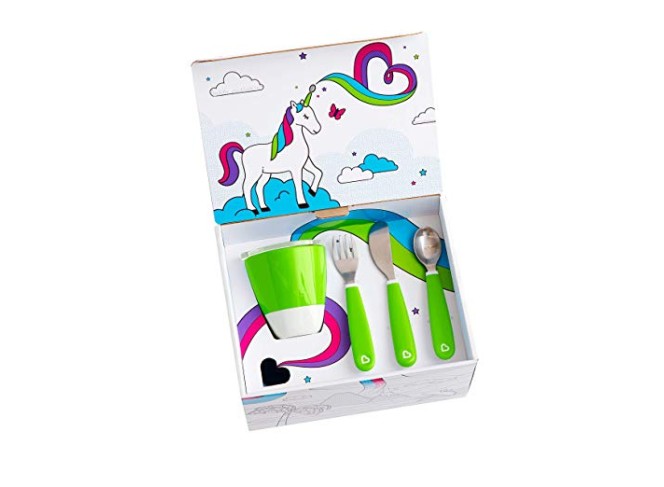 Munchkin Kit Completo Alimentação Color Me Hungry Verde (7 Peças)
