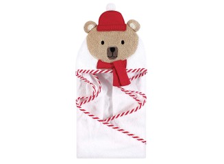 Hudson Baby Toalha Infantil Baby Animal Urso com Cachecol