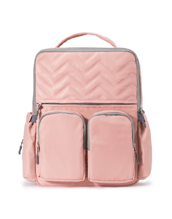 SoHo Designs Mochila de Maternidade Multifuncional Rosa com Acessórios
