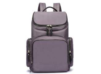 HaloVa Mochila de Maternidade Multifuncional Expansível Cinza