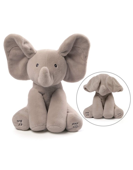 GUND Elefante de Pelúcia Musical Flappy The Elephant