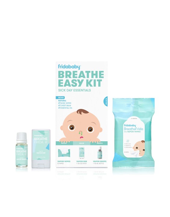 Fridababy Kit de Cuidados com o Bebê Breathe Easy Kit Sick Day 