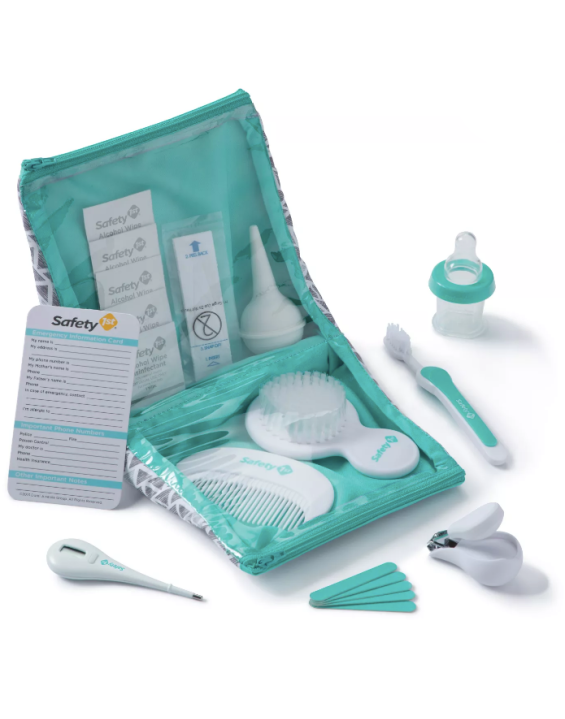 Safety 1st Kit de Higiene e Cuidados para Bebê com Necessaire 