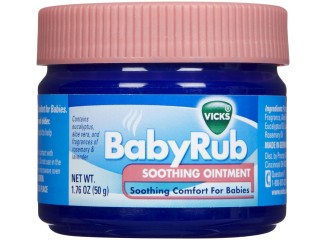 Vicks Bálsamo Calmante para Bebê BabyRub 50g