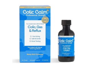 Colic Calm Homeopático Gripe Water para Alívio de Cólicas e Refluxo em Bebês