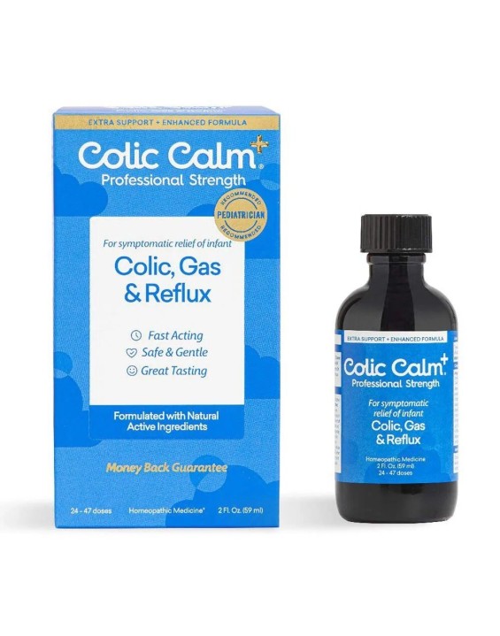 Colic Calm Homeopático Gripe Water para Alívio de Cólicas e Refluxo em Bebês