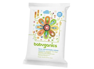 Babyganics Lenços Higienizadores para Bebês (Contém 40)