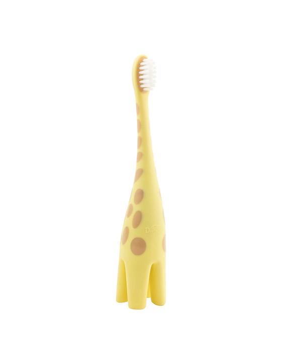Dr. Brown's Escova de Dente para Bebê Girafa Amarela