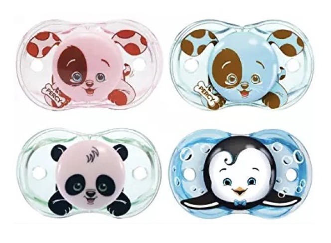 RaZbaby Kit Chupetas Keep-It-Kleen (Contém 4)