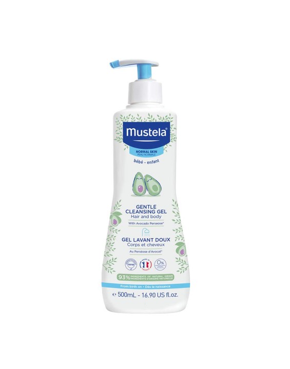 Mustela Gel para Banho para Bebê Cabelo e Corpo 500ml