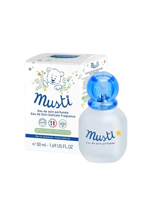 Mustela Colônia Sem Álcool para Bebê Musti Eau de Soin 50ml