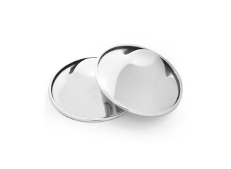 Silverette Par de Concha de Prata para Amamentação Original