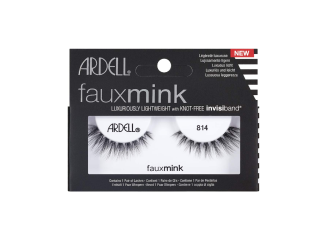 Ardell Cílios Postiços Faux Mink 814 com Base Invisível