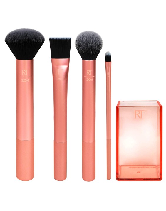 Real Techniques Kit Pincéis de Maquiagem para Pele Flawless Base