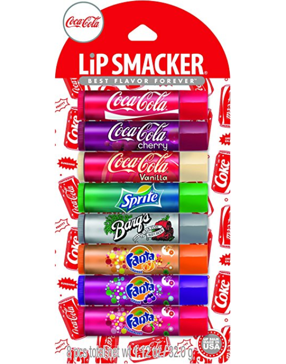 Lip Smacker Kit de Lip Balm Refrigerantes Sortidos Coca Cola 