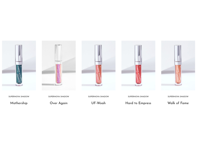 Colourpop Sombra Líquida Supernova (Cores)