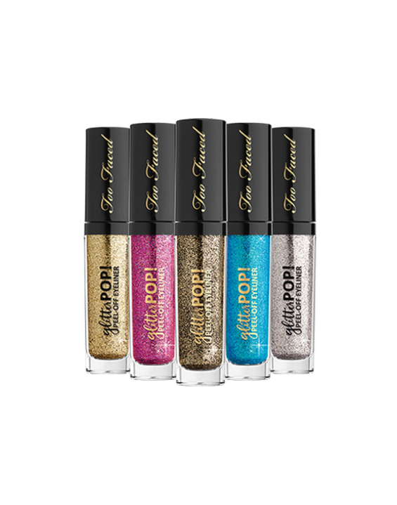Too Faced Delineador Glitter Pop (Cores)