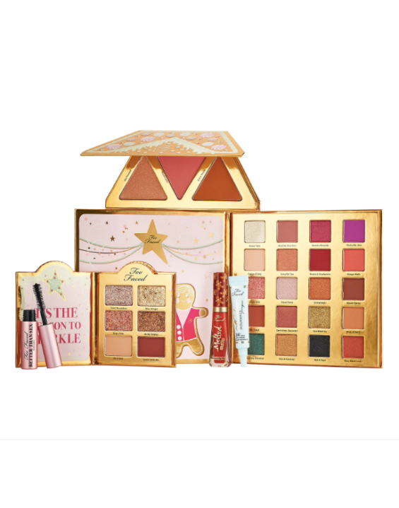 Too Faced Kit de Maquiagem Christmas Cookie House Party