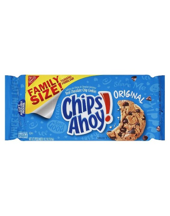 Chips Ahoy! Cookies Com Gotas De Chocolate Original Family Size
