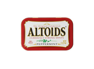 Altoids Bala Pastilha Sabor Peppermint Hortelã-Pimenta Lata (Contém 50)