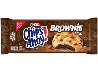 Chips Ahoy! Cookies com Gotas de Chocolate Recheado Sabor Brownie