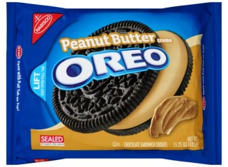Nabisco Biscoito Recheado Oreo Sabor Manteiga de Amendoim