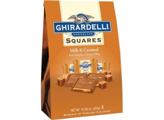 Ghirardelli Squares Chocolate ao Leite com Caramelo 453g