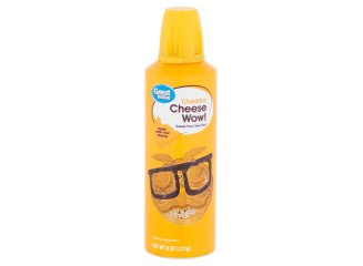 Great Value Queijo Spray Cheese Wow! Sabor Cheddar
