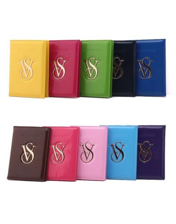 Victoria Secret's Porta Passaporte Inspired (Cores)
