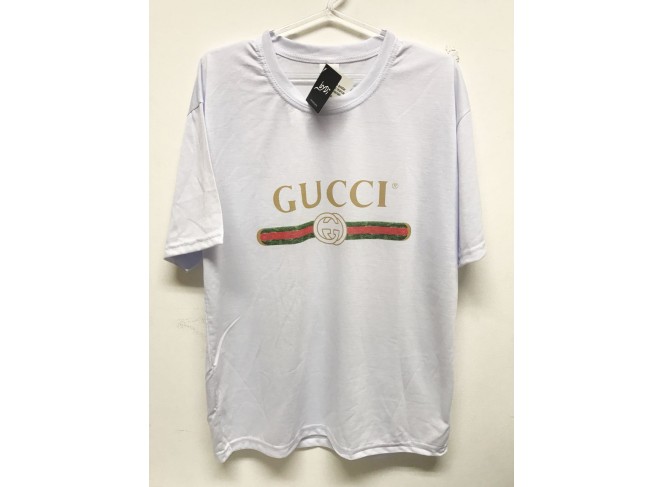 Gucci T-shirt Camiseta Logo Vintage Inspired