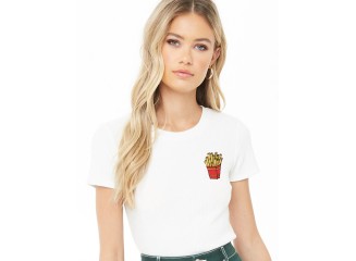 BYDI Camiseta T-shirt Fries Before Guys 