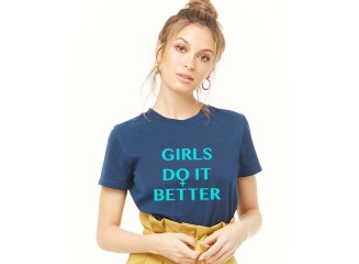 BYDI Camiseta T-shirt Girls Do It Better