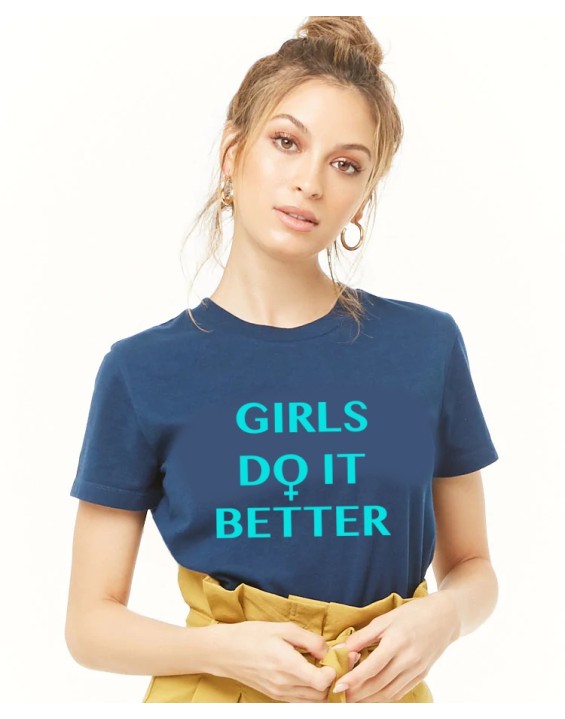 BYDI Camiseta T-shirt Girls Do It Better