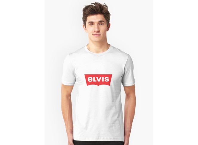 BYDI Camiseta T-shirt Elvis Logo