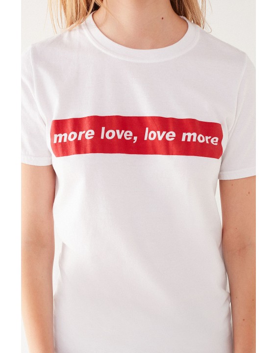 BYDI Camiseta T-shirt More Love, Love More