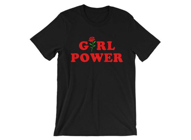 BYDI Camiseta T-shirt Girl Power