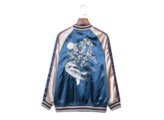BYDI Jaqueta Bomber Bordada Carpas