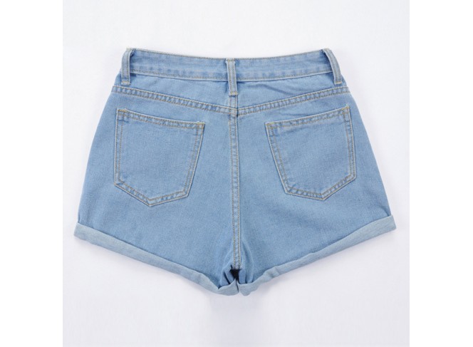 BYDI Short Jeans Cintura Alta Básico