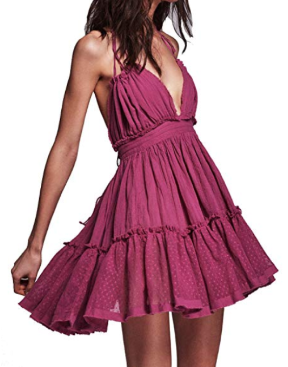 Vestido Boho Bohemian Clássico Marsala