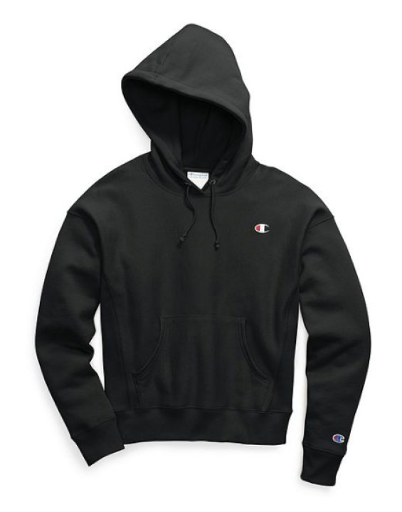 Champion Casaco de Moletom com Capuz Preto