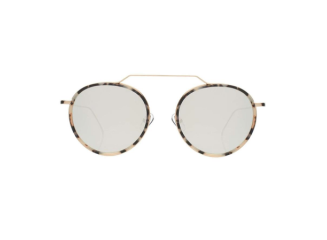 Illesteva Óculos de Sol Wynwood Ace Branco Tortoise Dourado  