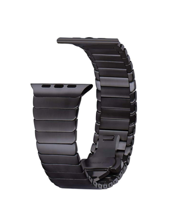 Pulseira de Aço Inox para Apple Watch Slim Black