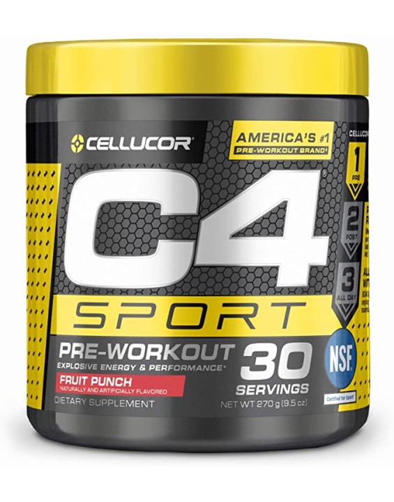 Cellucor Suplemento Pré-Treino C4 Extreme 30 Porções (Sabores)
