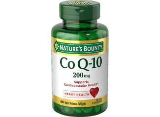 Nature's Bounty Suplemento Coenzima Q10 Co Q-10 200mg (75 Cápsulas)