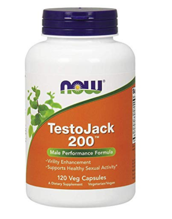 NOW Foods Suplemento TestoJack 200 (120 Cápsulas)
