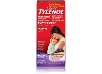 Tylenol Analgésico Líquido Infantil Sabor Uva 60ml